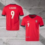 Portugal Player G.Ramos Home Shirt 2024