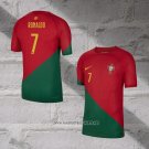 Portugal Player Ronaldo Home Shirt 2022