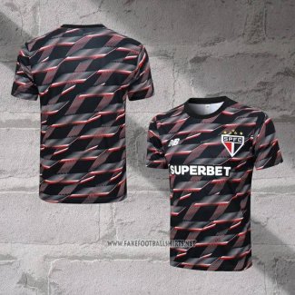 Sao Paulo Training Shirt 2024-2025 Black