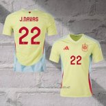 Spain Player J.Navas Away Shirt 2024