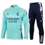 Sweatshirt Tracksuit Real Madrid 2024-2025 Green