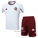 Tracksuit Flamengo Short Sleeve 2024-2025 White - Shorts