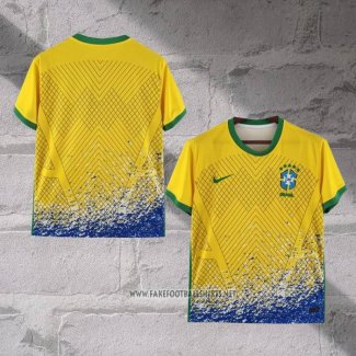 Brazil Special Shirt 2022 Yellow Thailand