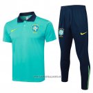 Conjunto Polo Brazil 2024-2025 Green