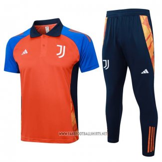 Conjunto Polo Juventus 2024-2025 Orange