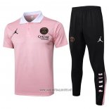 Conjunto Polo Paris Saint-Germain Jordan 2024-2025 Rosa