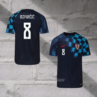 Croatia Player Kovacic Away Shirt 2022