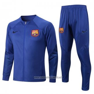 Jacket Tracksuit Barcelona 2022-2023 Blue