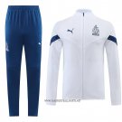 Jacket Tracksuit Olympique Marseille 2022-2023 White