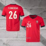 Portugal Player F.Conceicao Home Shirt 2024