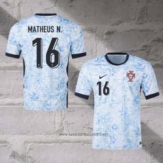 Portugal Player Matheus N. Away Shirt 2022