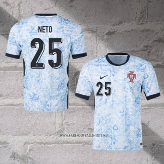 Portugal Player Neto Away Shirt 2024