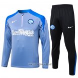 Sweatshirt Tracksuit Inter Milan 2024-2025 Blue
