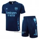 Tracksuit Arsenal Short Sleeve 2024-2025 Blue - Shorts