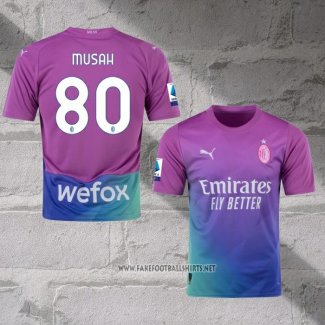 AC Milan Player Musah Third Shirt 2023-2024