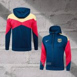 Chaqueta con Capucha del Barcelona 2024-2025 Blue