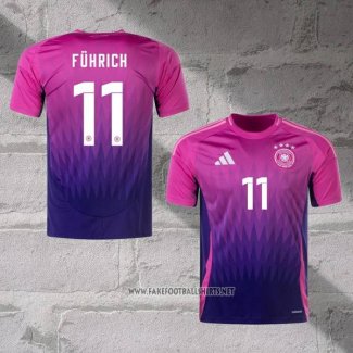 Germany Player Fuhrich Away Shirt 2024