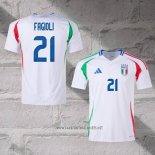 Italy Player Fagioli Away Shirt 2024-2025