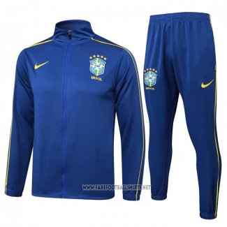 Jacket Tracksuit Brazil 2024-2025 Blue