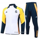 Jacket Tracksuit Real Madrid Kid 2024-2025 White