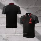 Liverpool Shirt Polo 2022-2023 Black