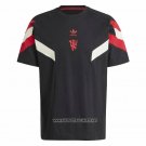 Manchester United Shirt Pre-Match 2024 Black