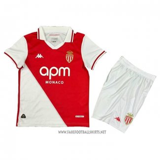 Monaco Home Shirt Kid 2024-2025