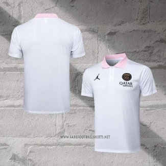 Paris Saint-Germain Jordan Shirt Polo 2024-2025 White