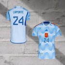 Spain Player Laporte Away Shirt 2022