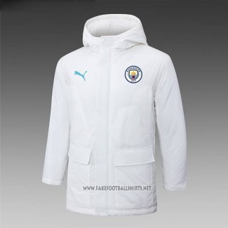 Winter Jacket Manchester City 2024-2025 White