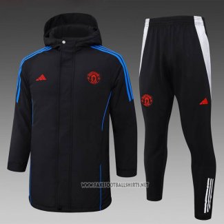 Winter Tracksuit Manchester United 2024-2025 Black