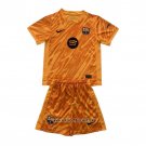 Barcelona Goalkeeper Shirt Kid 2024-2025 Orange