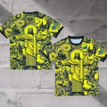 Brazil Jesus Shirt 2024-2025 Yellow Thailand