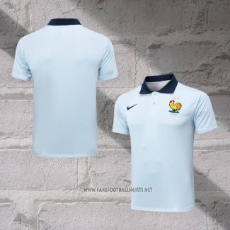 France Shirt Polo 2024-2025 Blue