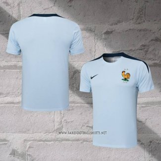 France Training Shirt 2024-2025 Light Blue