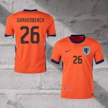 Holland Player Gravenberch Home Shirt 2024-2025