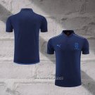 Italy Shirt Polo 2022-2023 Blue Marino