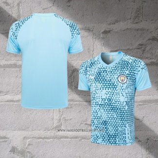 Manchester City Training Shirt 2023-2024 Blue