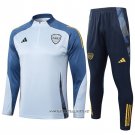 Sweatshirt Tracksuit Boca Juniors 2024-2025 Grey