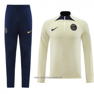 Sweatshirt Tracksuit Paris Saint-Germain 2023-2024 Yellow