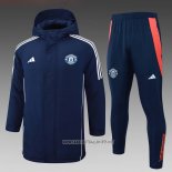 Winter Tracksuit Manchester United 2024-2025 Blue