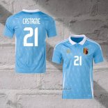 Belgium Player Castagne Away Shirt 2024