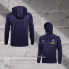 Chaqueta con Capucha del Paris Saint-Germain 2023-2024 Purpura