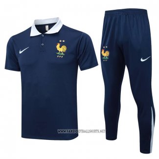 Conjunto Polo France 2024-2025 Blue