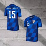 Croatia Player Mario Pasalic Away Shirt 2024