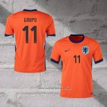 Holland Player Gakpo Home Shirt 2024-2025