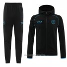 Hooded Tracksuit Napoli 2023-2024 Black