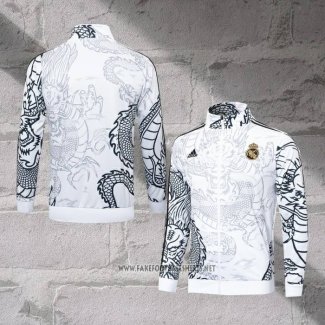 Jacket Real Madrid Dragon 2024-2025 White