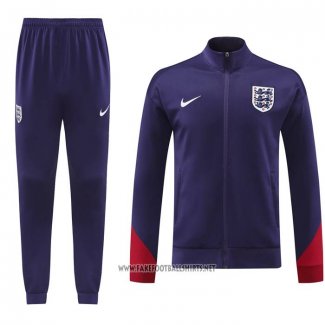 Jacket Tracksuit England 2024-2025 Purpura