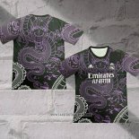 Real Madrid Dragon Shirt 2024-2025 Black Purpura Thailand